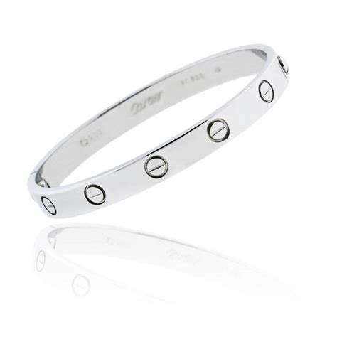 cartier silver love bracelet|cartier love bracelet unisex.